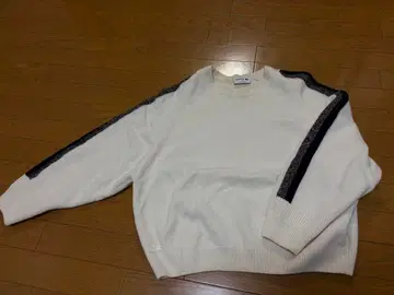 LACOSTE 화이트 스웨터 프랑스제 M