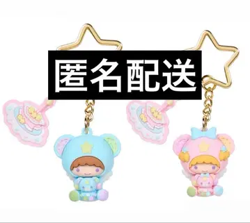 키키라라 리틀트윈스타 시크릿 키링 (별하늘의 엔젤)