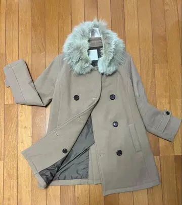 Studious 코트 퍼 카멜 사이즈 F