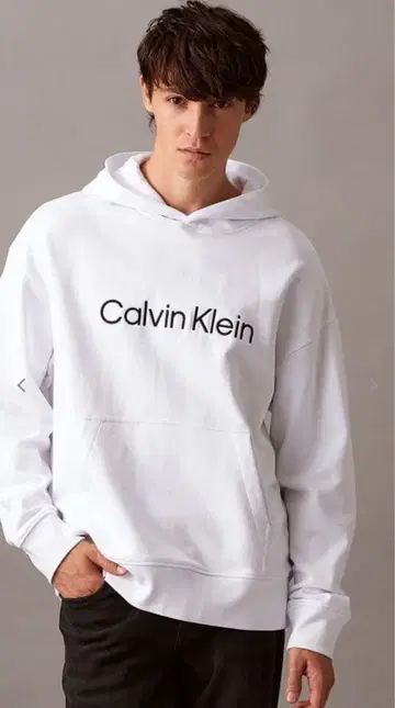 캘빈클라인 후드티 - 스탠다드 로고 후드티
