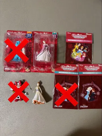 제일복권 디즈니 크리스마스 피규어 세트