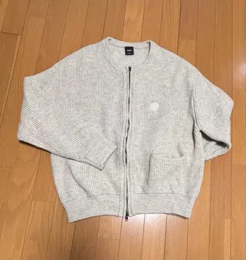 HUF 집업 니트 스웨터