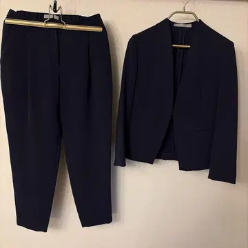 띠어리 루스 LIVE 40 네이비 수트 셋업 상하의
