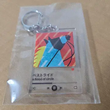 a flood of circle 베스트라이드 아크릴 키링 플러드