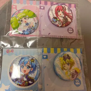 프리파라 캔뱃지 중국 한정판 미레이 소피 도로시 파루루