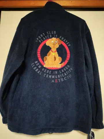 레어!! ASTECIO 플리스 자켓 네이비