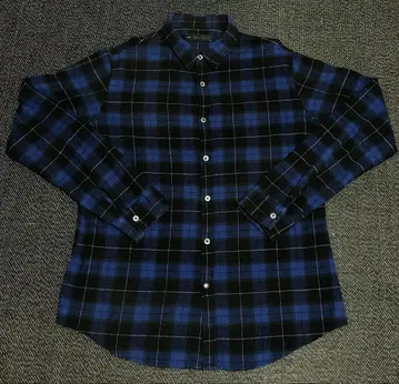 쉽스 체크 플란넬 셔츠