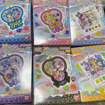 BANDAI 파치파치 프리큐어 데코 네임 6종