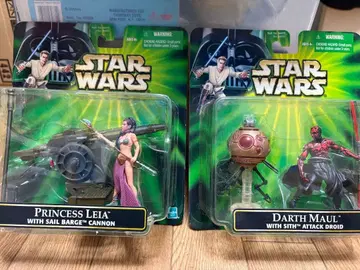 스타 워즈 베이직 피규어 레이아 with 캐논 다스몰