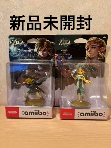 amiibo 링크 젤다 피규어 2체 세트