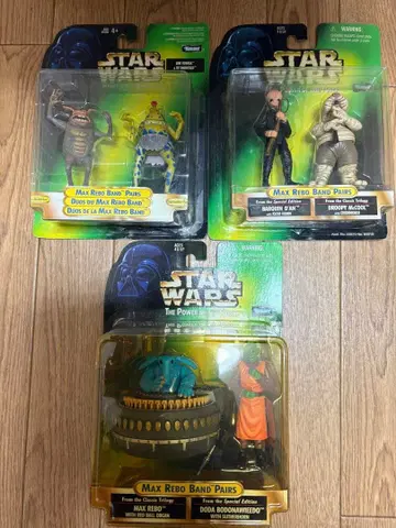 스타 워즈 맥스 레보 밴딩 3팩 세트 kenner