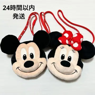 디즈니 미키 미니 패스 케이스 숄더백 미니백 페어