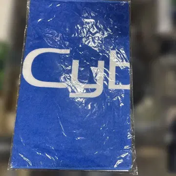 Cyb OPEN-S 로고 타월 파랑