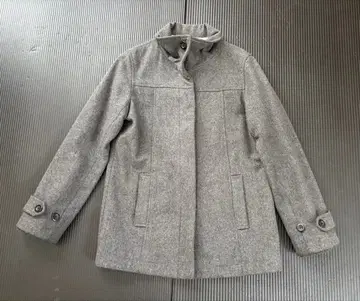 LIPSTAR 그레이 울 코트