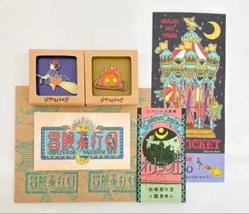 [지브리 파크 한정판] 핀 배지 샵 카드 포함