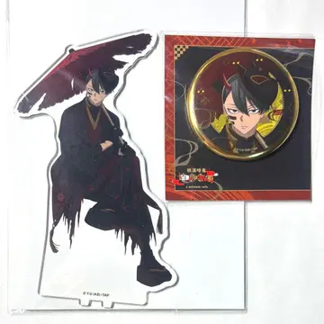 도원암귀 애니메이트 카페 아크릴 스탠드 무타노 무진 캔뱃지