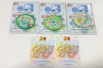 도쿄 디즈니 씨 20주년 젤라토니 와펜 세트