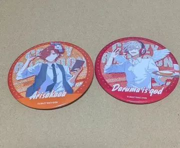 Crazy Raccoon CR GiGO 콜라보 카페 캔뱃지