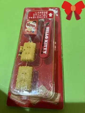 헬로키티 비스킷 모양 스트랩