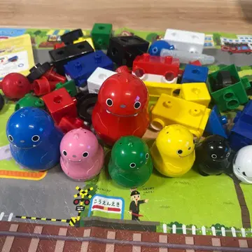 컬러풀 블록 완구 세트