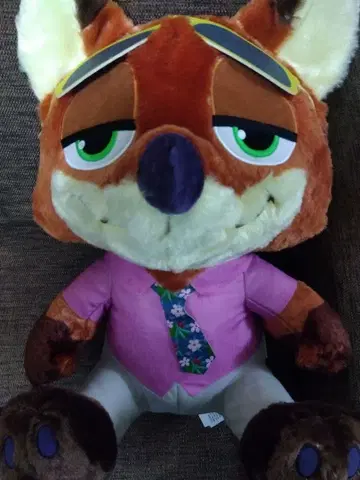 주토피아2 닉 와일드 초 BIG 봉제 인형