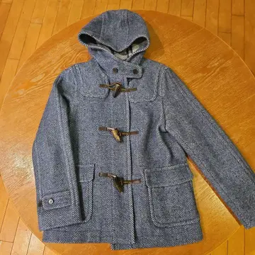 뉴요커 파랑 더플 코트