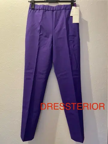 DRESSTERIOR 이지 허리 테이퍼드 팬츠 M 사이즈 미사용품