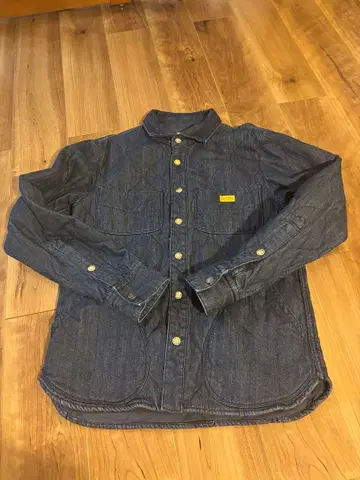 새상품급 NATAL DESIGN 데님 셔츠 M 사이즈
