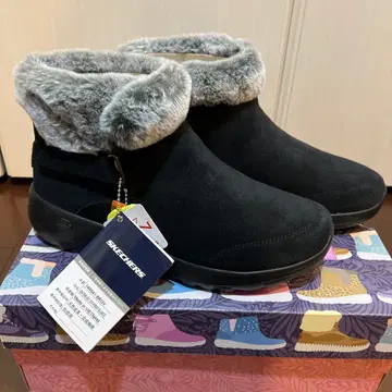 새상품 스케쳐스 어그 부츠 블랙 25cm