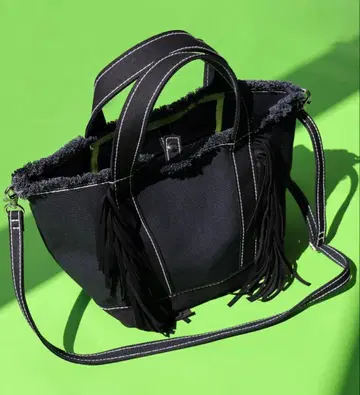 새상품 미사용 ayako 백 EcoSuedeToteBag[S]/ONYX