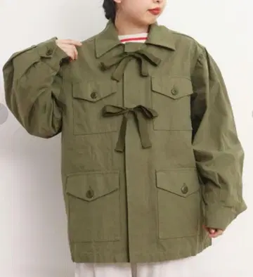 CHILD WOMAN 라이너 포함 밀리터리 자켓