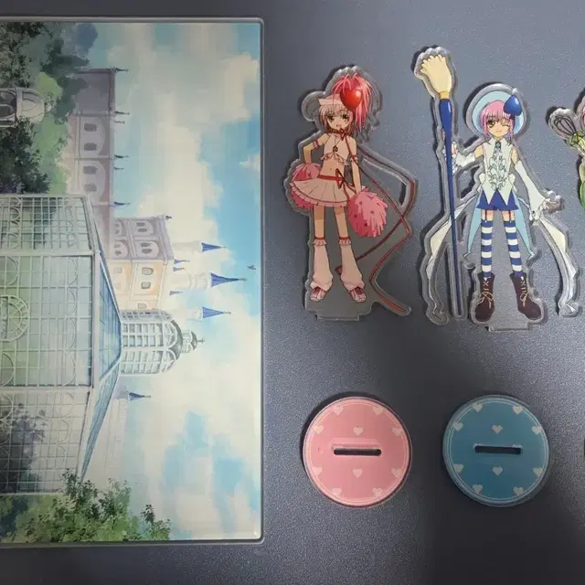 캐릭캐릭체인지 아크릴 스탠드 와디즈 펀딩