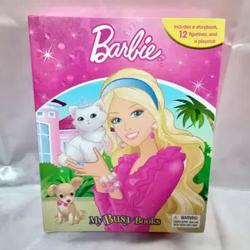 바비 Barbie My Busy Books 해외판 피규어 포함 외국도서