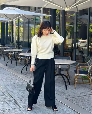 trefle+1 파이핑 니트