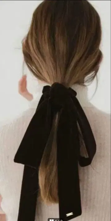 LETICIA Ribbon-VELVET brown