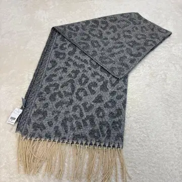 AVALON 그레이 레오파드 무늬 스톨 새상품, 미사용, 택 포함 아발론
