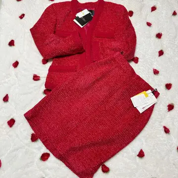 일본제 빈티지 트위드 셋업 미사용 보관