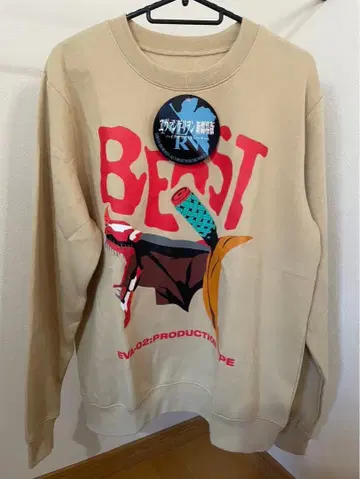 [ 미사용 새상품 ] 에반게리온 신극장판 트레이닝복 베이지