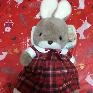 산애로우 봉제 인형 쇼와 레트로 토끼 44cm 일본제