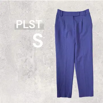 플라스테 PLST 웜 리저브 테이퍼드 팬츠 슬림 레그 슬랙스 S 울