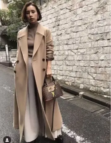 [ AMERI vintage ] LITTLE FLARE LONG COAT