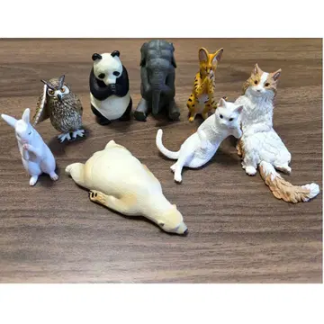 동물 애니멀 가챠가챠 캡슐 토이 미니 피규어 모음