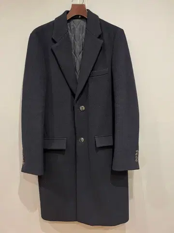 투모로우랜드 체스터 코트 네이비 50