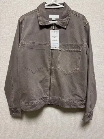 ZARA 브라운 데님 자켓 크롭 기장