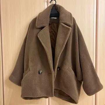 새상품급 FENNEL 보아 아우터 테디베어 코트