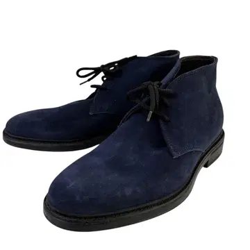 D.LEPORI 디레폴리 처카 부츠 스웨이드 네이비 이탈리아제 39