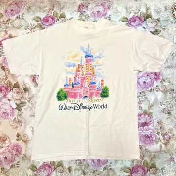 디즈니 월드 25주년 신데렐라 성 T셔츠 WDW 플로리다 미국