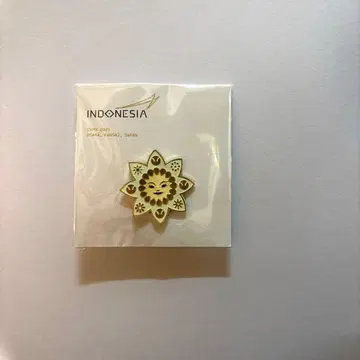 오사카 만박 2025 인도네시아 파빌리온 핀 배지