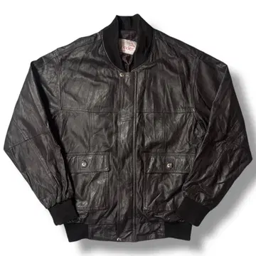 이탈리아제 유로 구제 의류 A-2 type 디자인 가죽 자켓 천연 가죽