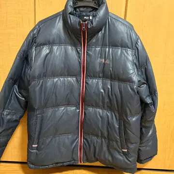 남성용 휠라 다운 자켓 L